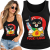 TANK TOP DAMSKI ŚMIESZNY  LUCK